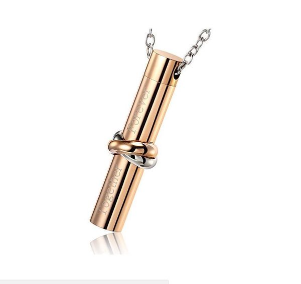 Cylindre Crémation bijoux souvenir Memorial Urne Collier Ash Holder New