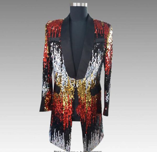 

blazer men suits designs camouflage sequins jacket mens stage singers clothes dance star style dress punk rock homme, White;black