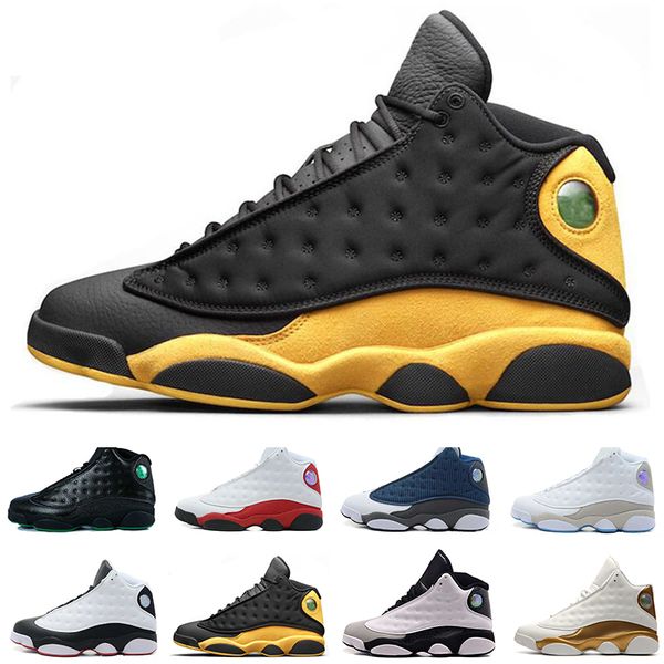 

wholesale 13 13s men basketball shoes melo class of 2002 phantom grey toe bred wheat black cat love respect men sport sneakers trainers