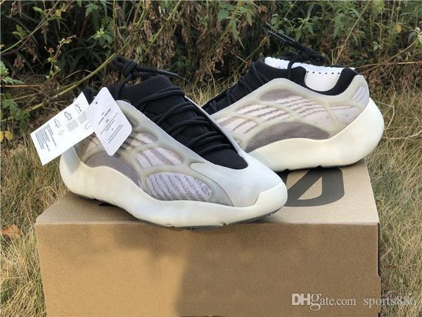 

2019 kanye west originals 700 v3 azael running shoes black white 3m reflective wave runner men women sports sneakers ef9897 with box