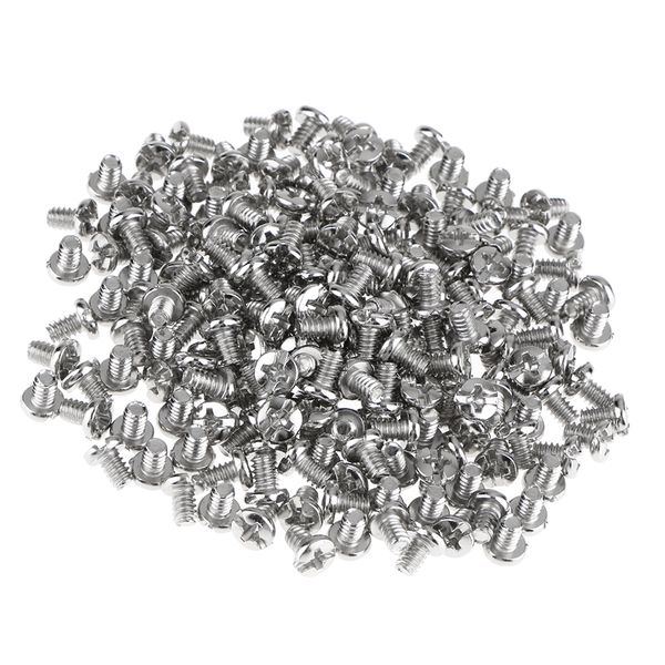 

100pcs m3.5x6mm flat head hard drive hdd screw for computer pc case