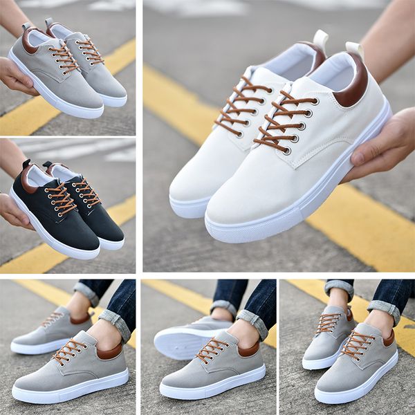 

2020 new wholesale fashion flat canvas casuale shoes for mens women black triple white blue non brand sneakers size 39-46, White;red