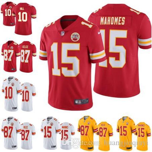 

2019 new 15 patrick mahome 87 travi kelce kan a city chief jer ey 10 tyreek hill jer ey women youth kid