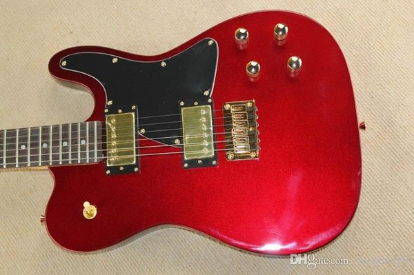 

chinese handed made guitar. red, telecaster