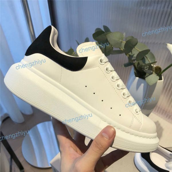 

new season shoes men women shoe fashion women shoes men's leather lace up platform oversized sole sneakers arthur, Black