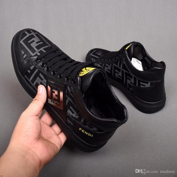 

2020ss new cotton shoes man fleeces snow boots with fur large size fashion high-lace-up casual shoes winter warm outdoor sneakers yecq4, Black
