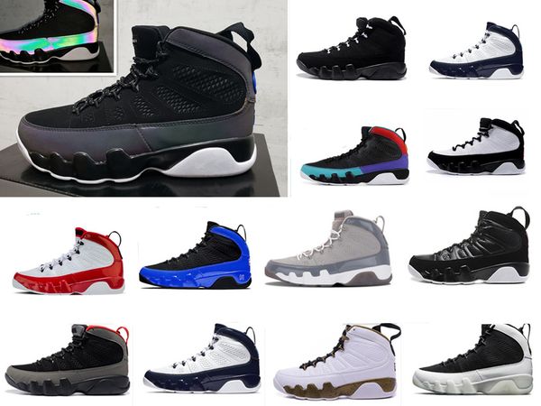 

9s chameleon dream it do it mens basketball shoes space jam men bred the spirit anthracite sporst sneakers trainers 7-13