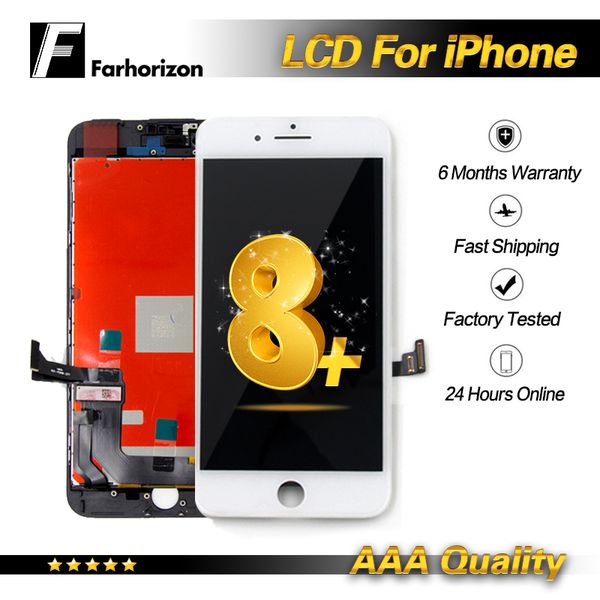 

For 8 plu lcd replacement grade a di play touch digitizer complete creen a embly replacement for iphone 7 7 plu 8 8 plu