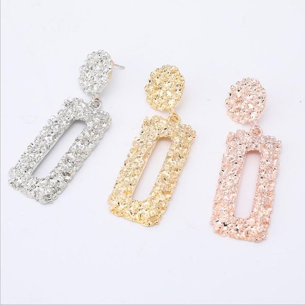 

мода заявление металл геометрическая для женщин boho серьги мотаться современные украшения, Golden;silver