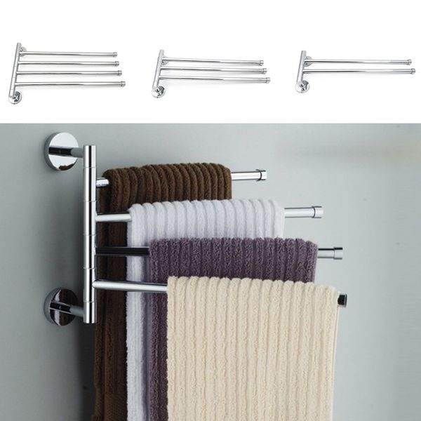 

bathroom accessories bathroom organizer stainless steel swivel towel bars towel rack hanger holder organizer kitchen