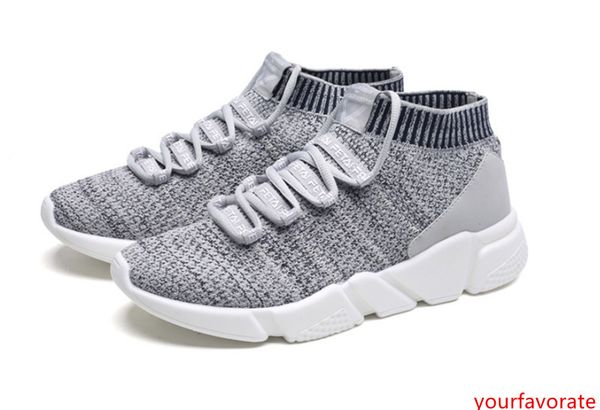 

fly woven breathable chaussures fashion designer shoes trainers white black sneakers men running shoes