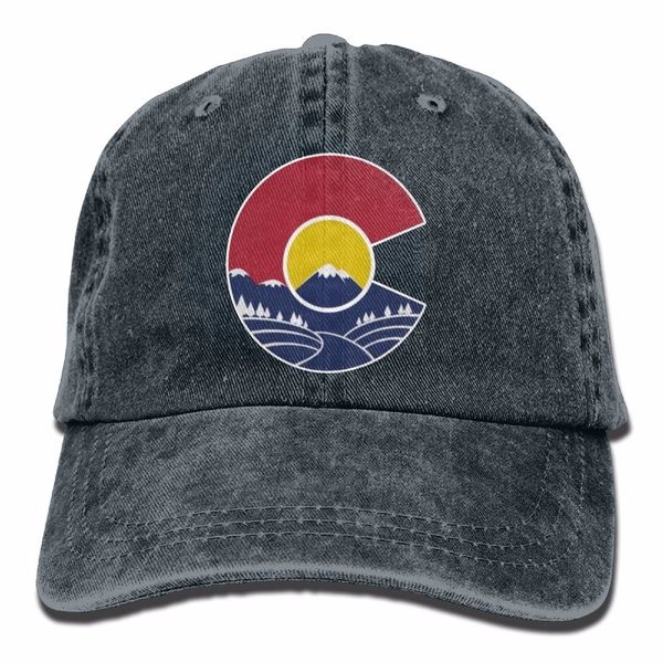 

rocky mountain washed denim baseball colorado twill adults gym bill caps size funny caps one hats rexfm, White;black