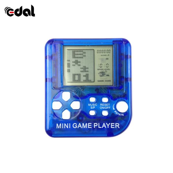 

classical game tetris electronic mini cyber machine education toys for kids game keychain gifts toys color random