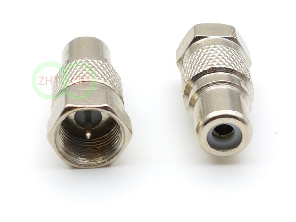 

50PCS ТВ Штекер к RCA Женский Джек Коаксиальный / Коаксиальный шнур Адаптер