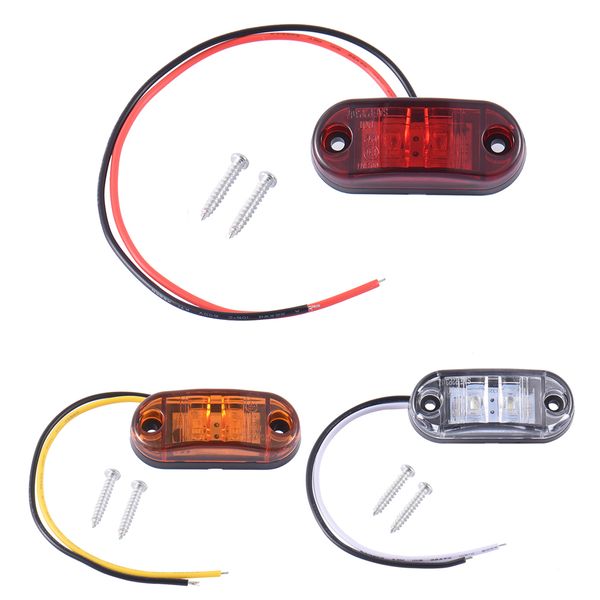 

2 led piranha lamp side light truck led signal light *2