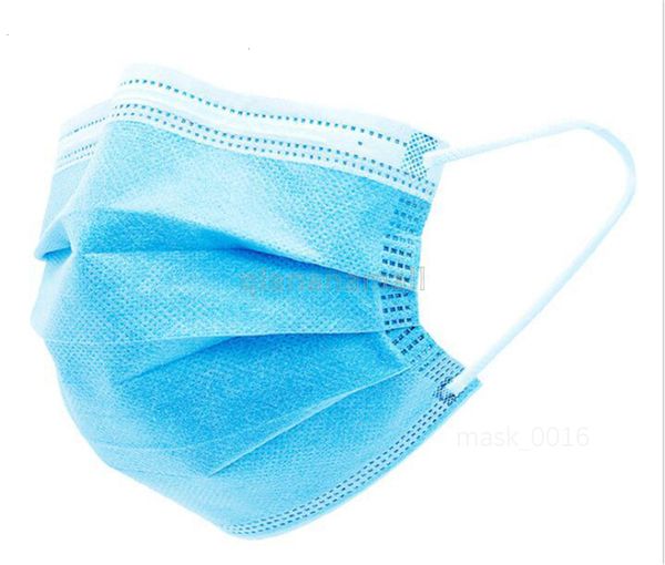 

одноразовая face mask adultren на складе взрослой маски retail 50 шт нетканая 3 50pcs слоев пыленепроницаемых маски безопасности