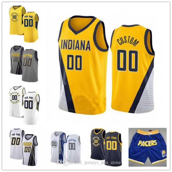 

custom victor 4 oladipo myles indiana 33 turner pants domantas 11 sabonis pacers shorts malcolm 7 brogdon tj 1 warren, Black;red