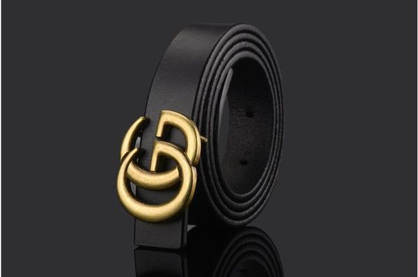 

2018 New brand designer kids Genuine Leather belts children boys girls Letter buckle Leisure waist strap/waistband children Belts wide 2.3cm