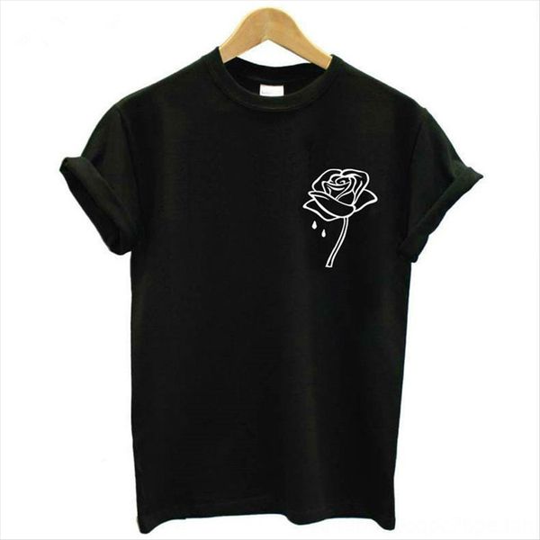 

joom модная футболка с роуз печати joom модную футболку с печатью rose, White