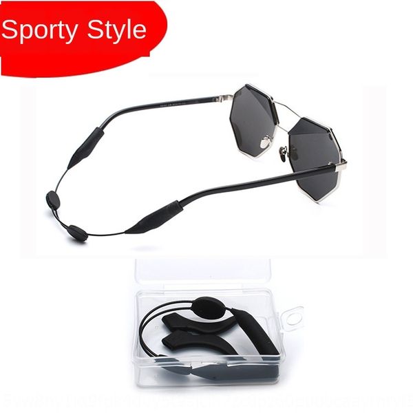 

rope lanyard earrings glasses sports glasses anti-slip rope anti-slip sleeve earrest lanyard eyes, Blue