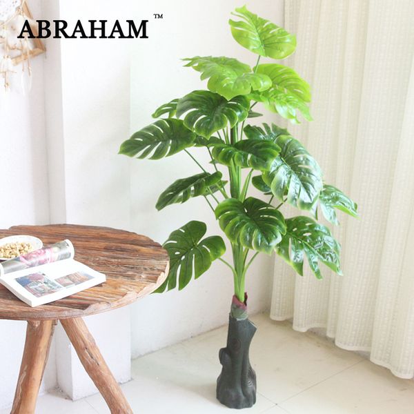2020 140cm Tropical Monstera Large Artificial Tree Fake Plants