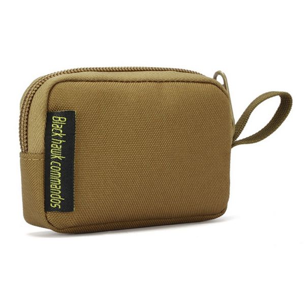 

outdoor (tactical) hunting molle square wallet purses waterproof card key holder change coins pouch earphone sack bag