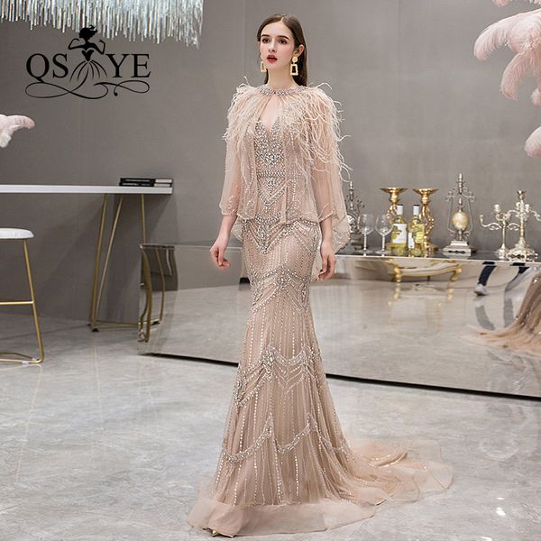 

qsyye 2019 pretty long prom dresses v-neck trumpet court train spaghetti strap floor-length court train evening dress party gown, White;black