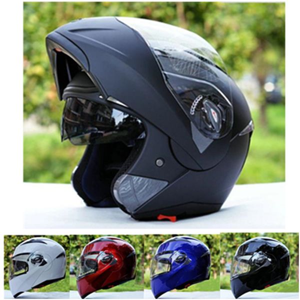 

dot flip up moto modular cascos capacetes motorcycle helmet winter racing helmets dual lens better than jiekai