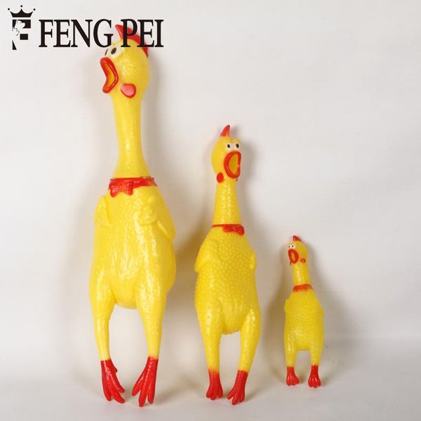 

pet игрушки желтый кричащие rubber chicken игрушки pet rubber chicken pet игрушки три цвета синий желтый и красный