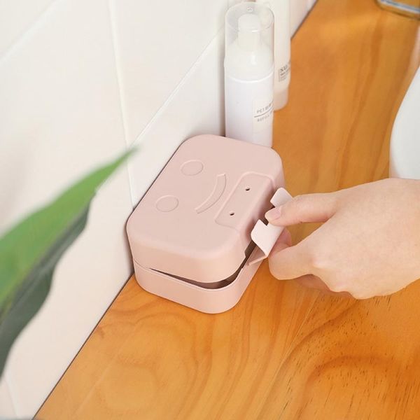 

nordic travel soap dish box case holder hygienic easy to carry soap box for home bathroom toilet bathroom sinks
