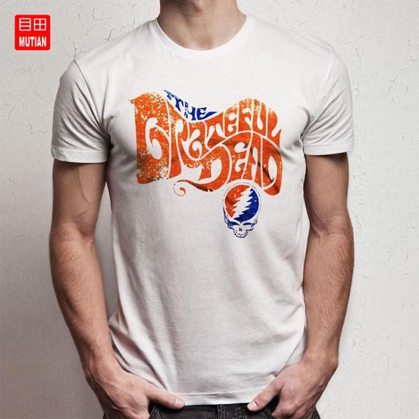 

grateful dead t shirt, White;black