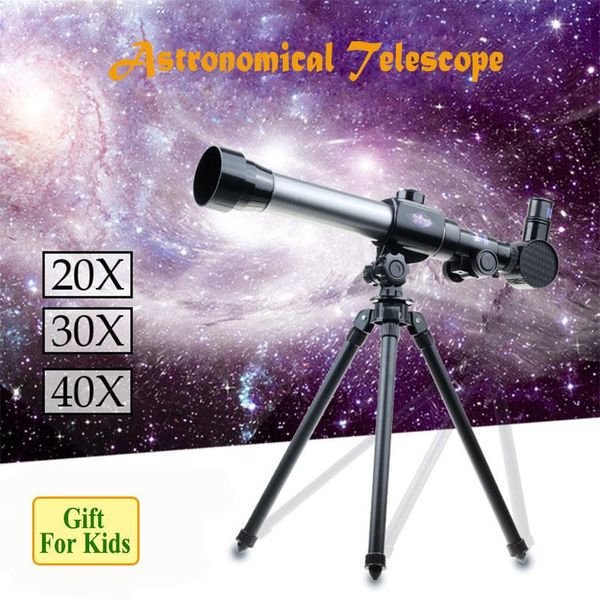 

40x открытый монокуляр космический телескоп астрономический с портативными штатива 360 / 50мм телескопических телескоп игрушки для малышей