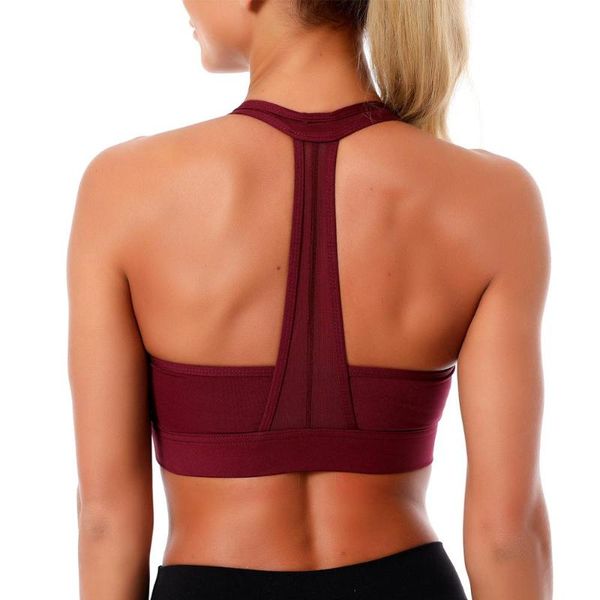 

women high compact compression bounce control supportive dance bra, White;black