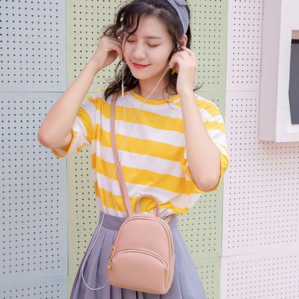 

mini shoulder bags pu casual street soft phone mini purse zipper purses and handbags 2020 new crossbody messenger bags