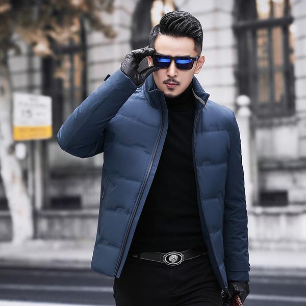 

2019 new big plus size 10xl 9xl large size winter duck down men's brand clothing 90% white duck down jackets warm jackets, Black