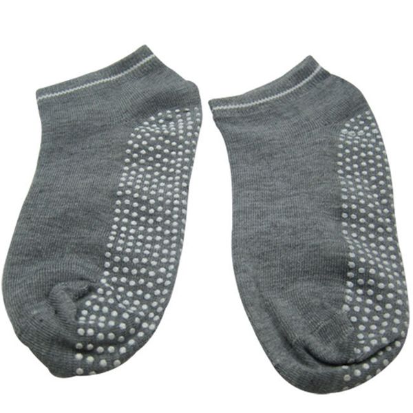 

wholesale-fashion ladies girls women sport pilates yoga non slip grip socks 4 colors, Black
