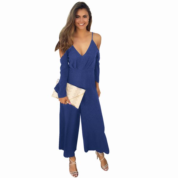 

waist playsuit beach loose long summer clothing jumpsuit 2020 high casual women new solid overalls jumpsuit female romper, Black;white