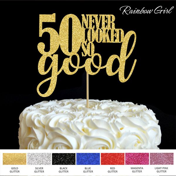 2020 50 Never Looked So Good Cake Topper 50th Birthday Party
