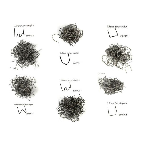 

0.6mm 0.8mm plastic welding staples for stapler plastic welder