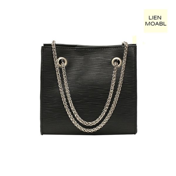

2020 new wave ins super fire tote bag fashion retro simple casual wild chain shoulder messenger bag leather portable ch