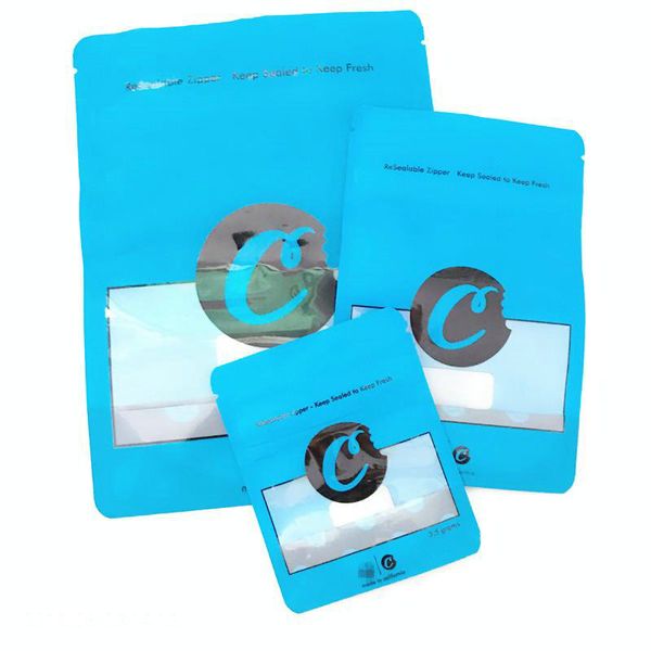 

cookies california sf 8th 3.5g mylar childproof bags 420 packaging connected cookies bag size 3.5g-1/8 bags