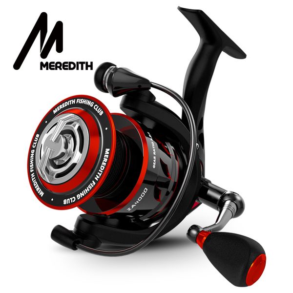 

meredith пресной воды рыбалка reel carbon fiber drag spinning reel макс drag 11кг рыболовные принадлежности 2000-4000 серии