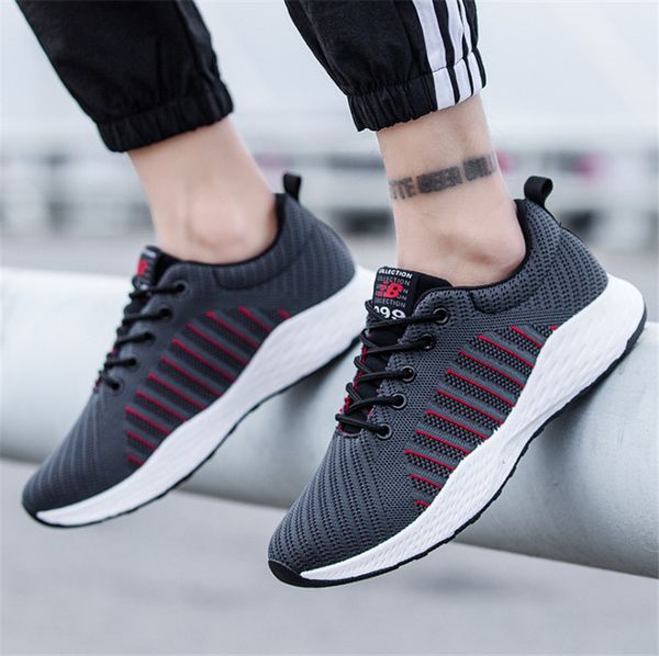 

new lovers white shoes with casual inkjet tide shoes men's women's student lovers shoes 39-44, Black
