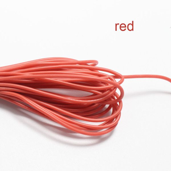 Cavo RC in silicone flessibile rosso Freeshipping 26AWG 30 / 0.08TS OD 1.5mm Filo di rame stagnato