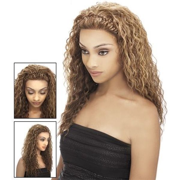 

honey blonde hair weave связка глубокой волна связка перуанская дева волосы человеческих волосы 3 bundle предложения remy # 27 цвет beyo, Black