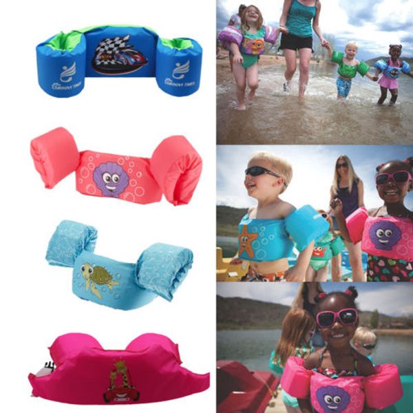 

kids waters kiing swimming floating swim vest buoyancy life vest baby random