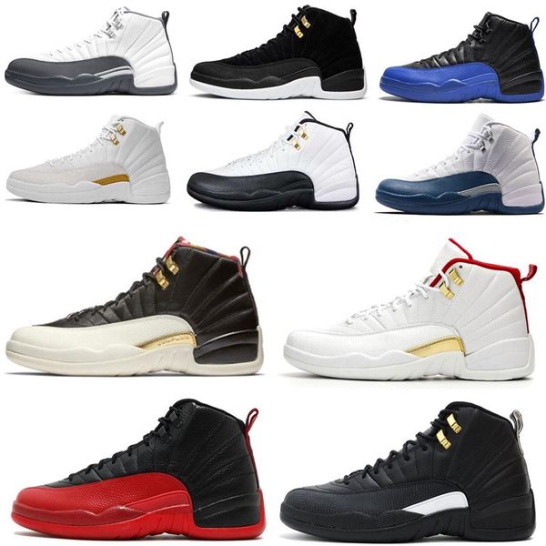

new fiba 12s mens basketball shoes 12 game royal gym red winterized bulls flu game designer men women trainers sports shoes sneakers