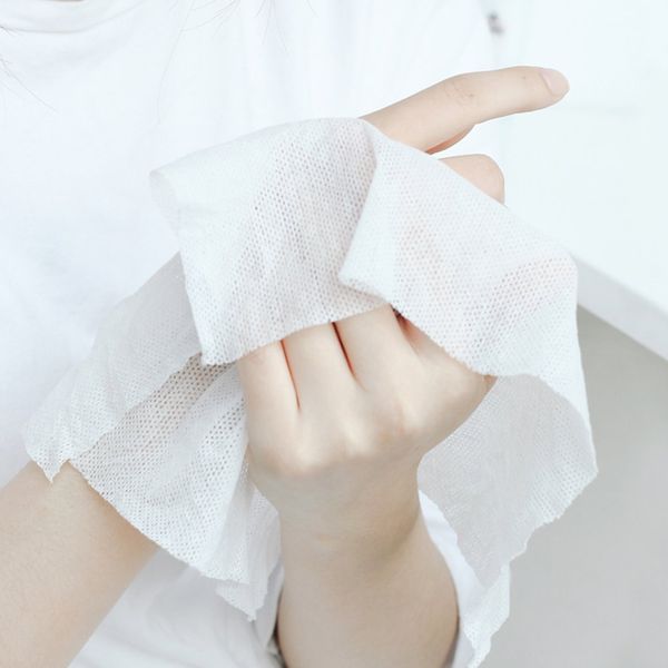 

10pcs portable boxed travel non-woven compression disposable towel