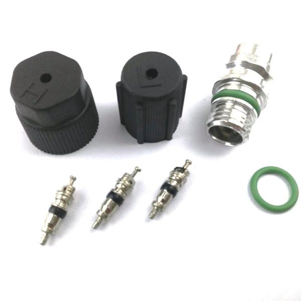 

ac a / c system cap valve сердечники santech rapid seal kit кондиционер сервис для ac ремонт системы