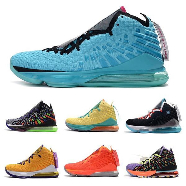 

new james what the 17 future mens basketball shoes 17s south beach lakers media day big bang designer purple dynasty sport sneakers size7-12